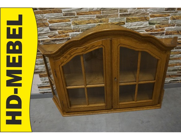 WITRYNA WISZĄCA DĘBOWA SZER. 135 CM