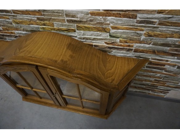 WITRYNA WISZĄCA DĘBOWA SZER. 135 CM