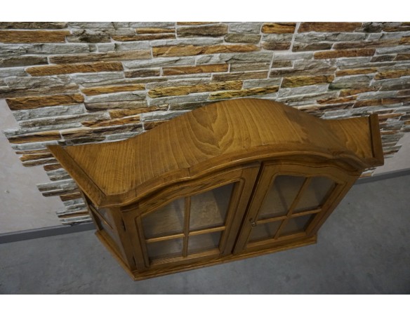 WITRYNA WISZĄCA DĘBOWA SZER. 135 CM