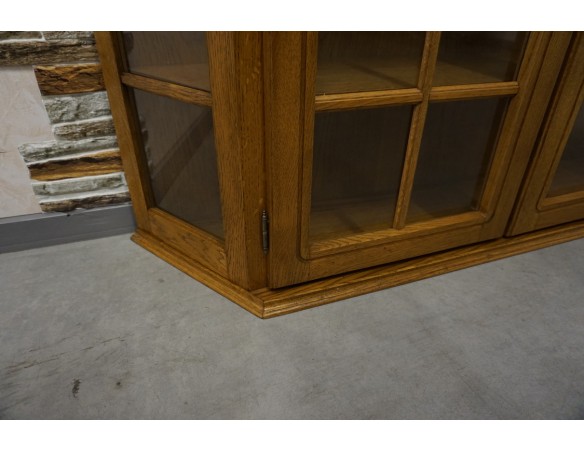 WITRYNA WISZĄCA DĘBOWA SZER. 135 CM