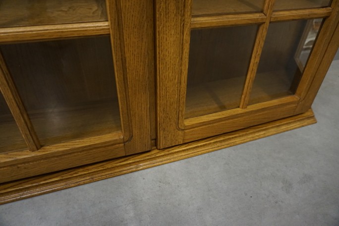 WITRYNA WISZĄCA DĘBOWA SZER. 135 CM