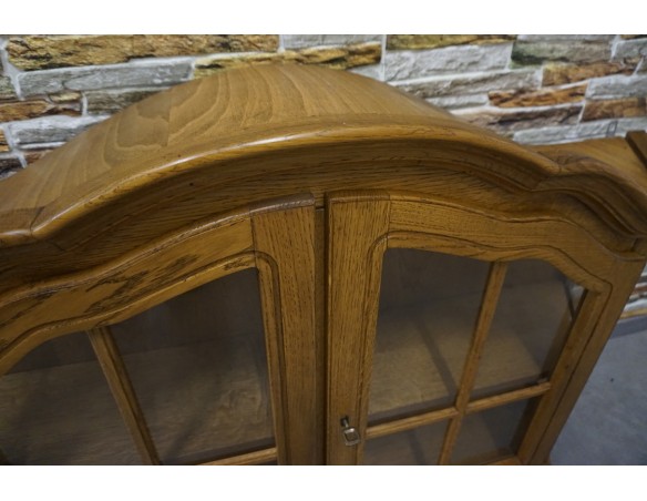 WITRYNA WISZĄCA DĘBOWA SZER. 135 CM