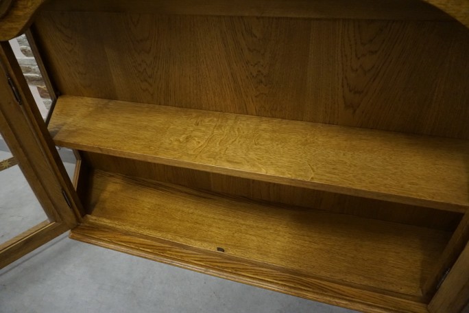 WITRYNA WISZĄCA DĘBOWA SZER. 135 CM