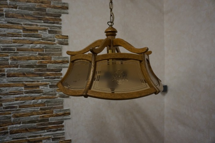 LAMPA WISZĄCA ŻYRANDOL E27 DŁUGOŚĆ 95 CM