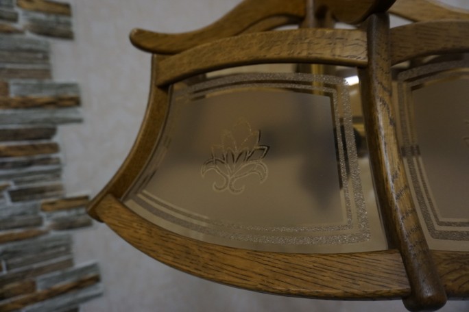 LAMPA WISZĄCA ŻYRANDOL E27 DŁUGOŚĆ 95 CM