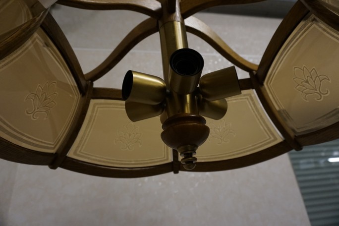 LAMPA WISZĄCA ŻYRANDOL E27 DŁUGOŚĆ 95 CM