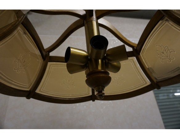 LAMPA WISZĄCA ŻYRANDOL E27 DŁUGOŚĆ 95 CM