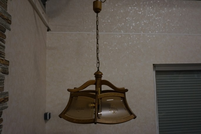 LAMPA WISZĄCA ŻYRANDOL E27 DŁUGOŚĆ 95 CM