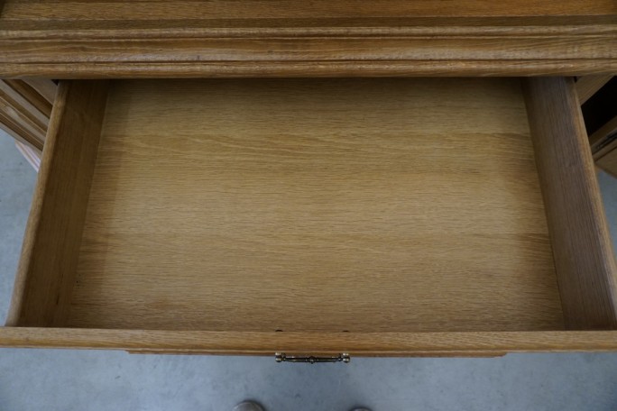 WITRYNA PRZEPIĘKNA KREDENS Z LITEGO DĘBU...