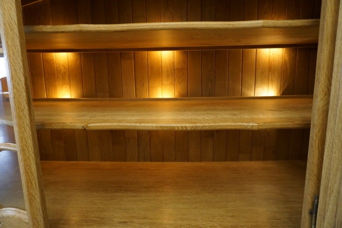 WITRYNA PRZEPIĘKNA KREDENS Z LITEGO DĘBU...