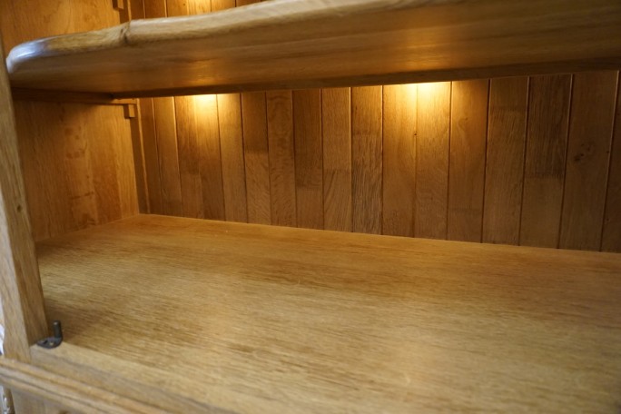 WITRYNA PRZEPIĘKNA KREDENS Z LITEGO DĘBU...