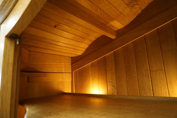 WITRYNA PRZEPIĘKNA KREDENS Z LITEGO DĘBU...