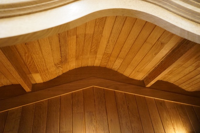 WITRYNA PRZEPIĘKNA KREDENS Z LITEGO DĘBU...