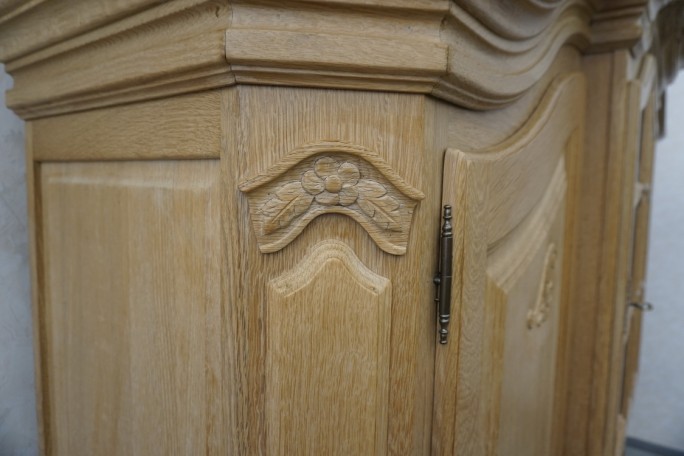 WITRYNA KREDENS JASNY LITY DĄB PODŚWIETALANA...