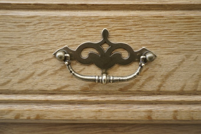 WITRYNA KREDENS JASNY LITY DĄB PODŚWIETALANA...