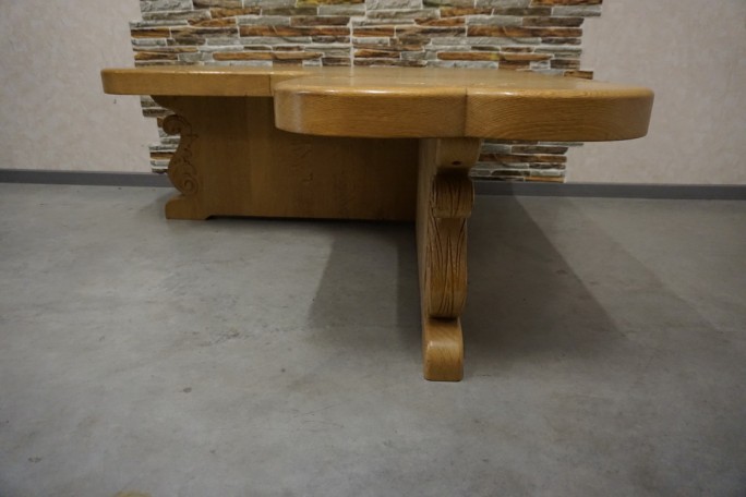 ŁAWA NAROŻNA W KSZTAŁCIE " L " JASNY LITY DĄB...