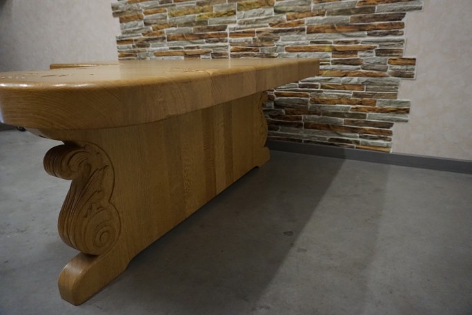 ŁAWA NAROŻNA W KSZTAŁCIE " L " JASNY LITY DĄB...