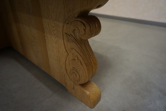 ŁAWA NAROŻNA W KSZTAŁCIE " L " JASNY LITY DĄB...