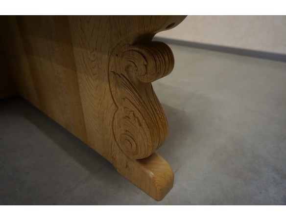 ŁAWA NAROŻNA W KSZTAŁCIE " L " JASNY LITY DĄB 130/130 CM