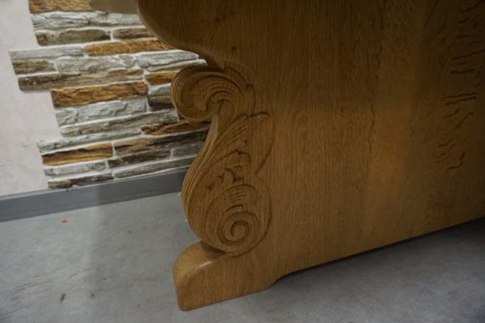 ŁAWA NAROŻNA W KSZTAŁCIE " L " JASNY LITY DĄB...