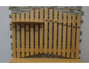 WIESZAK DO PRZEDPOKOJU DUŻY JASNY BUK SZER. 170 CM 2