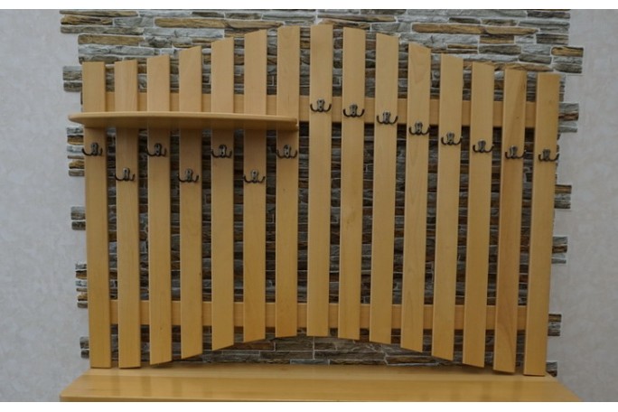 WIESZAK DO PRZEDPOKOJU DUŻY JASNY BUK SZER. 170 CM