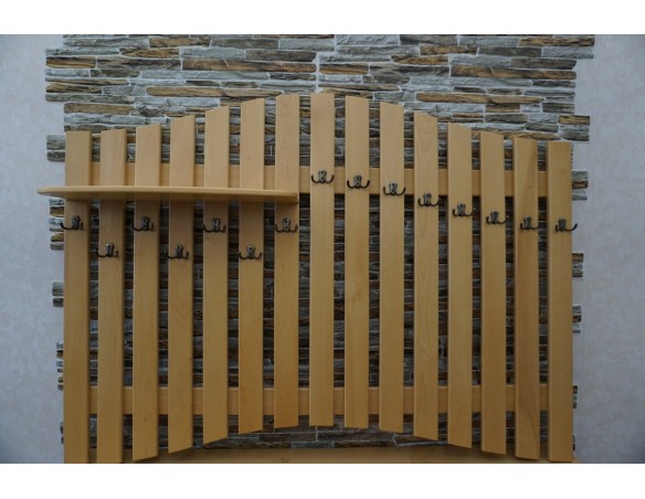 WIESZAK DO PRZEDPOKOJU DUŻY JASNY BUK SZER. 170 CM