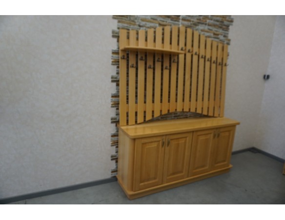 WIESZAK DO PRZEDPOKOJU DUŻY JASNY BUK SZER. 170 CM