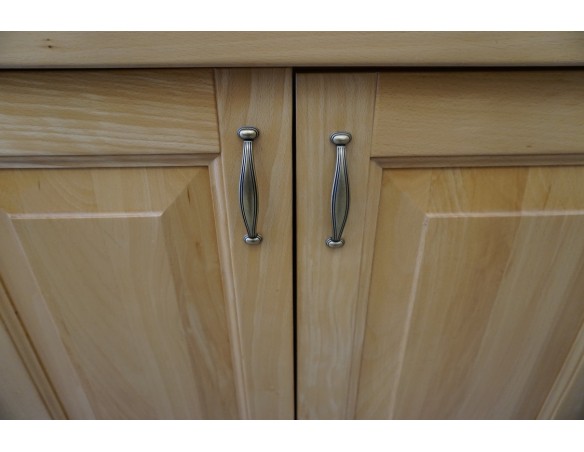 KOMODA BUKOWA 4 DRZWIOWA PEŁNE LITE DREWNO SZER. 173 CM