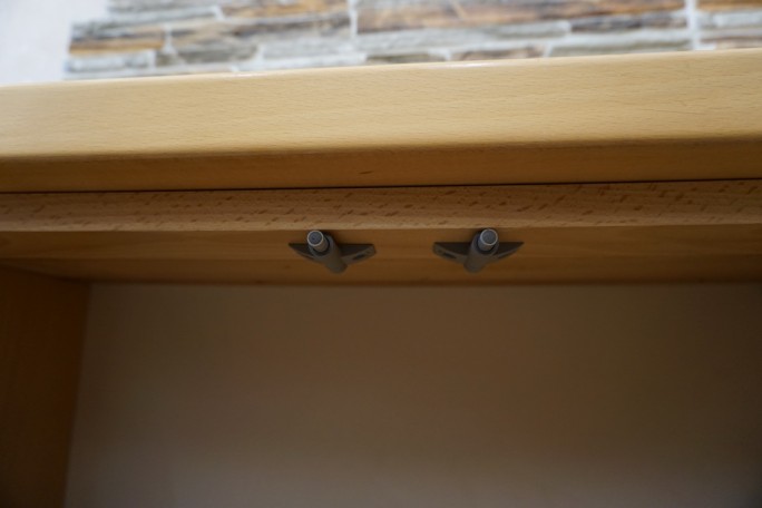 KOMODA BUKOWA 4 DRZWIOWA PEŁNE LITE DREWNO...