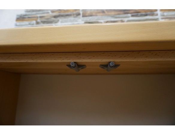 KOMODA BUKOWA 4 DRZWIOWA PEŁNE LITE DREWNO SZER. 173 CM