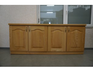 KOMODA BUKOWA 4 DRZWIOWA SZER. 196 CM 2