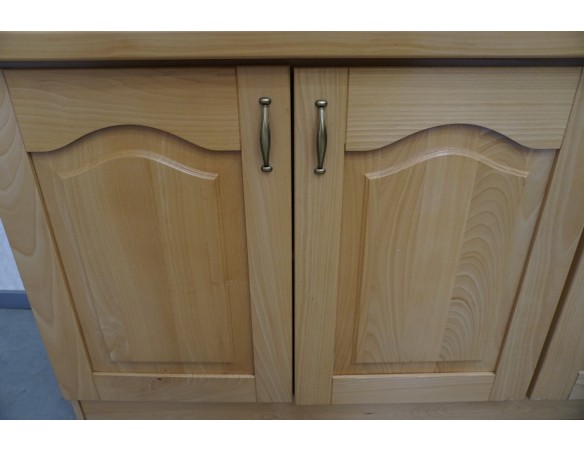 KOMODA BUKOWA 4 DRZWIOWA SZER. 196 CM