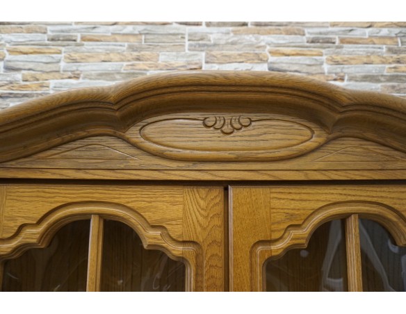 WITRYNA Z KOMODĄ PODŚWIETLANA 8 DRZWIOWA SZER. 179 CM