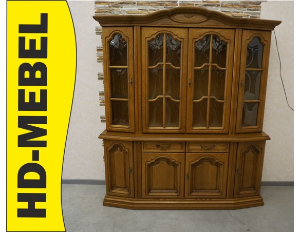 WITRYNA Z KOMODĄ PODŚWIETLANA 8 DRZWIOWA SZER. 179 CM