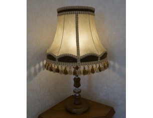 LAMPA Z DUŻYM ABAŻUREM 60/60 CM 2