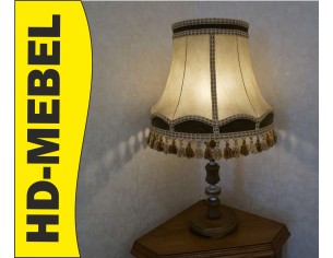 LAMPA Z DUŻYM ABAŻUREM 60/60 CM