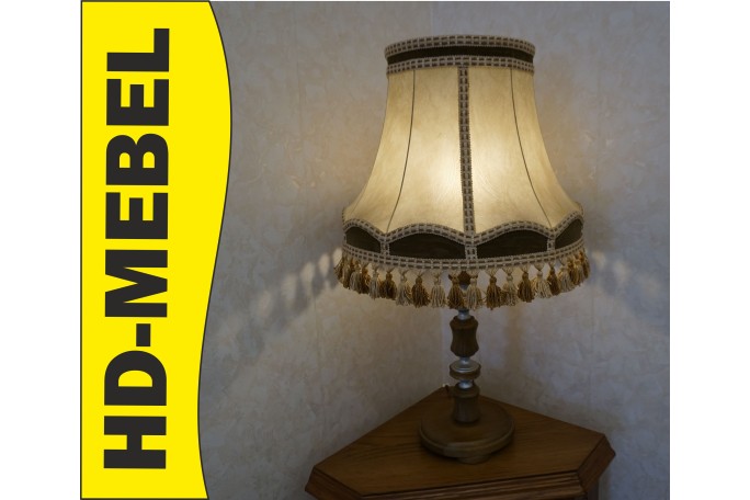 LAMPA Z DUŻYM ABAŻUREM 60/60 CM