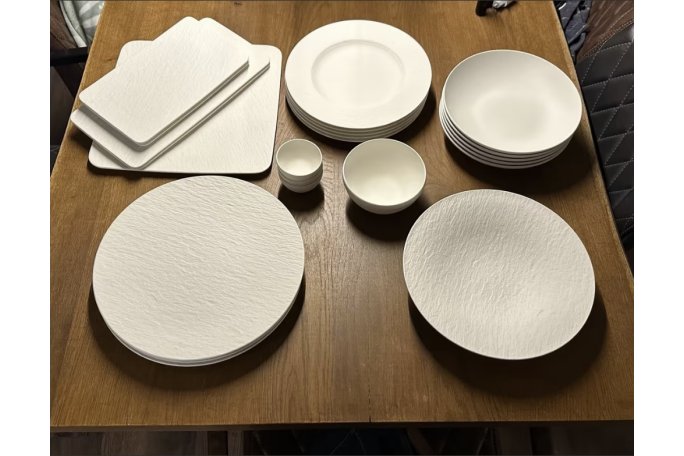Zestaw 23 części Villeroy & Boch seria Manufacture