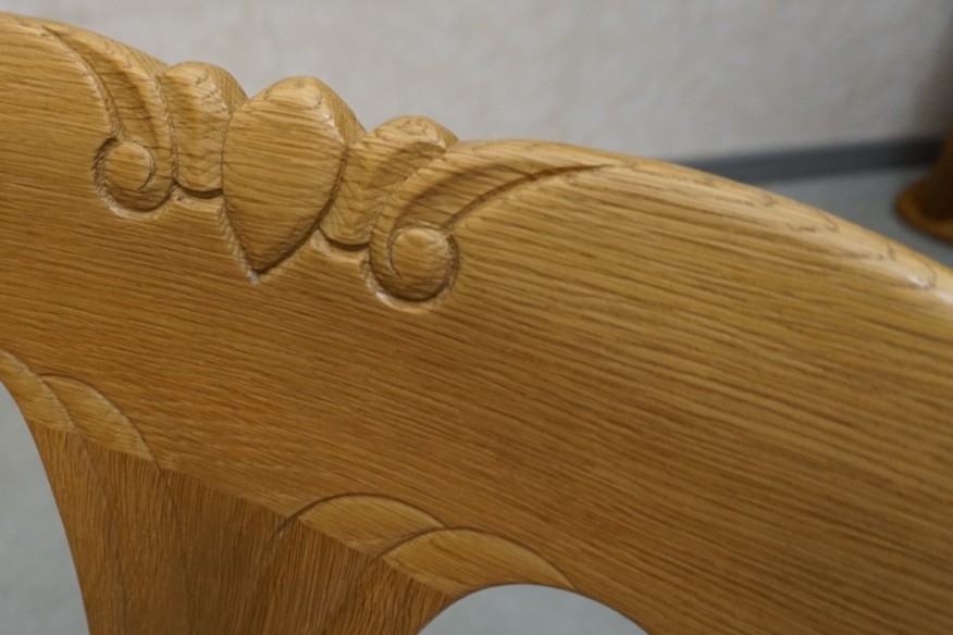 STÓŁ LITY DĄB OKRĄGŁY średnica 115 cm  ROZKŁADANY DO 175 CM + 4 KRZESŁA