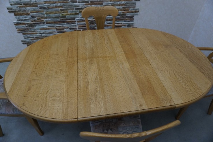 STÓŁ LITY DĄB OKRĄGŁY średnica 115 cm...