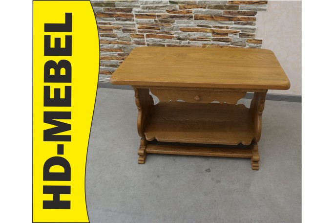 SZAFKA RTV LITY DĄB OBROTOWY BLAT SZER. 85 CM