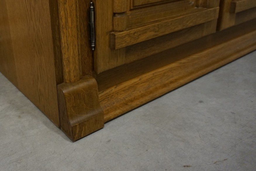KOMODA DĘBOWA 3 DRZWIOWA SZER. 160 CM