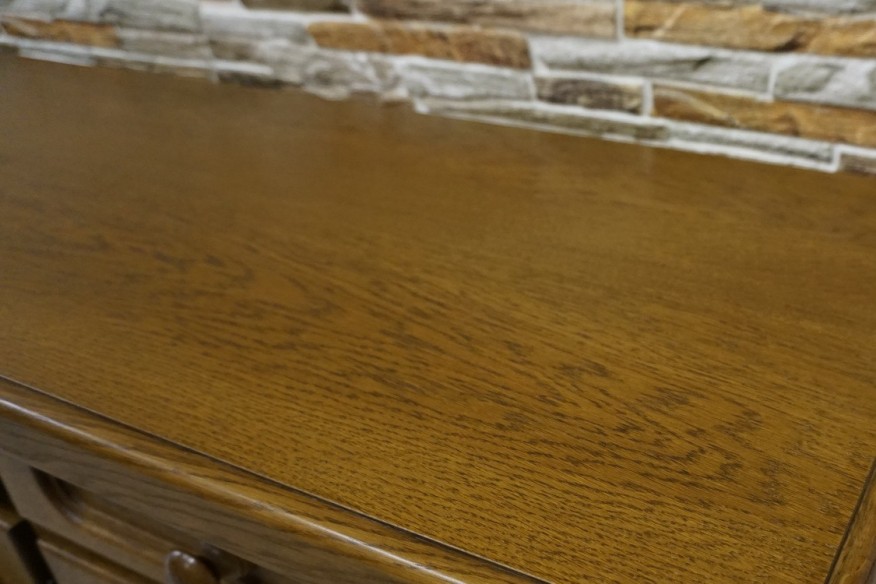 KOMODA DĘBOWA 3 DRZWIOWA SZER. 160 CM