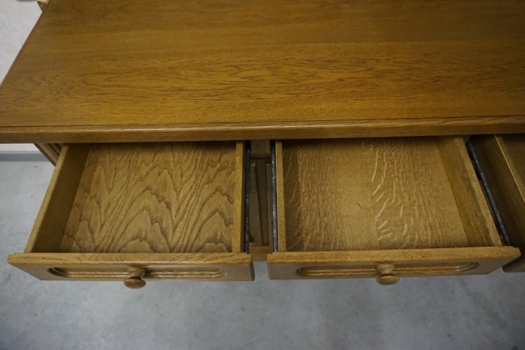 KOMODA DĘBOWA 3 DRZWIOWA SZER. 160 CM