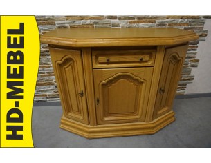 KOMODA MAŁA KOMÓDKA DĘBOWA JASNA SZER. 111 CM
