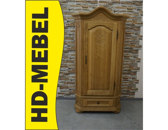 SZAFA Z LITEGO DĘBU 1 DRZWIOWA SZER. 100 CM