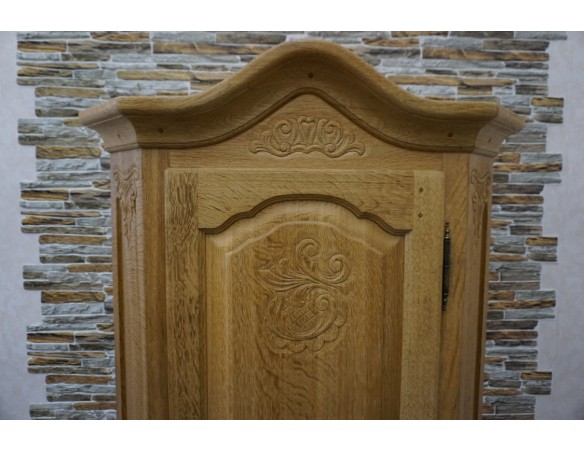 SZAFA Z LITEGO DĘBU 1 DRZWIOWA SZER. 100 CM