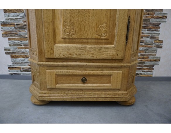 SZAFA Z LITEGO DĘBU 1 DRZWIOWA SZER. 100 CM