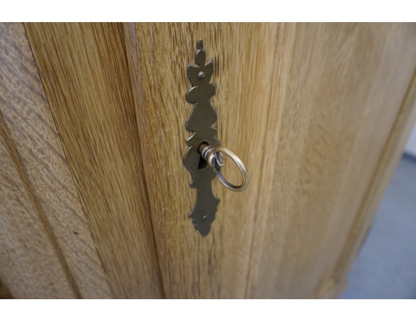 SZAFA Z LITEGO DĘBU 1 DRZWIOWA SZER. 100 CM